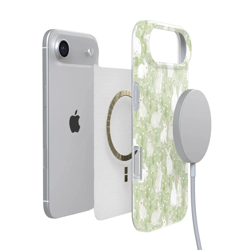 Hop to it | Green Bunny Case