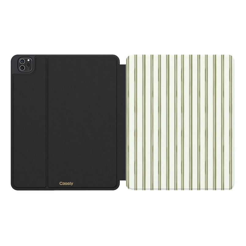 Linen Stripe | The Boyfriend Collection iPad Case