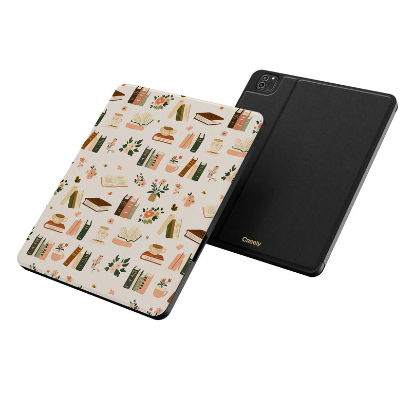 Cozy Fiction | Books & Blooms iPad Case