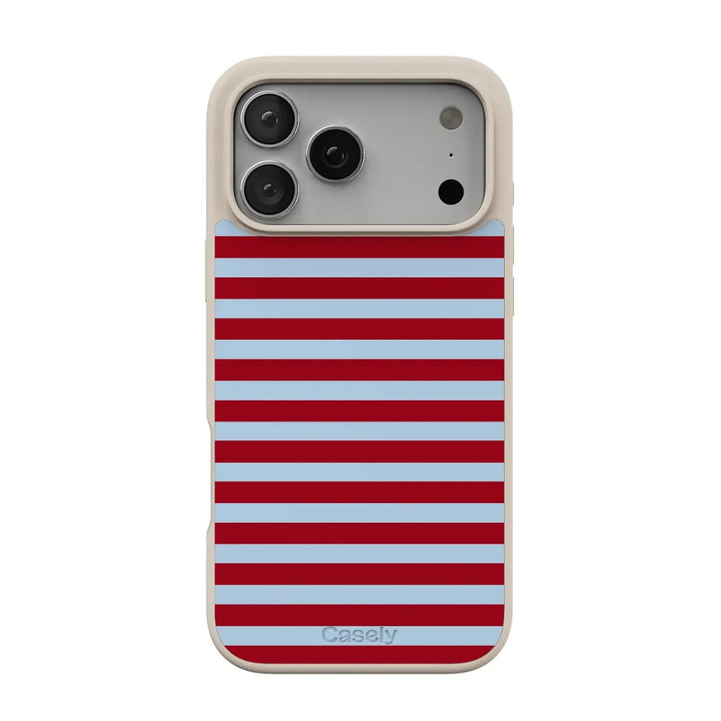 Harbor Stripe | Dockside Case - iPhone 17 Pro