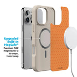 On the Dot | Orange Polka Dot Case