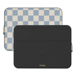 Fit Check | Light Blue Checkerboard Laptop Case