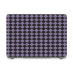 Midnight Hex | Purple Checkered Laptop Shell