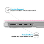 Sweet Jam | Light Pink Gingham Laptop Shell