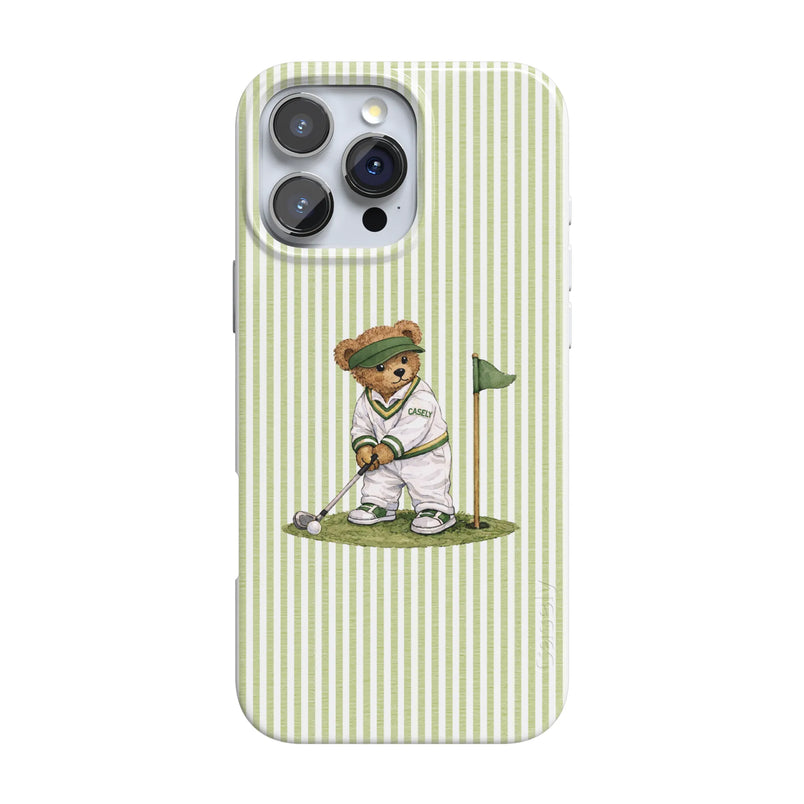 Bear on the Green | Clubhouse Case - iPhone 16 Pro