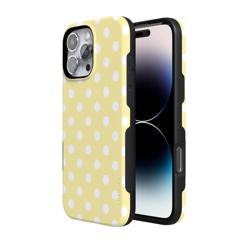 Spotted in SoHo | Yellow Polka Dot Case