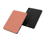 Perfect Stripes | Orange & Pink Stripes iPad Case