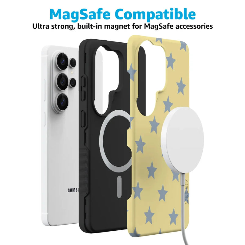 Shine Bright | Butter Yellow Stars Case