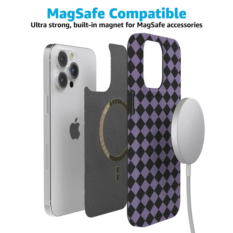Midnight Hex | Purple Checkered Case