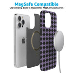 Midnight Hex | Purple Checkered Case