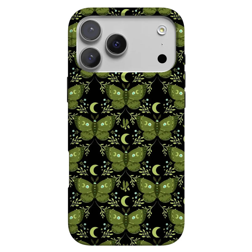 Mystic Moths | Green Twilight Case