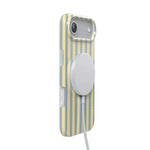 Coastline Stripes | Blue & Yellow Case
