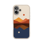 Opposites Attract | Day & Night Colorblock Mountains Case