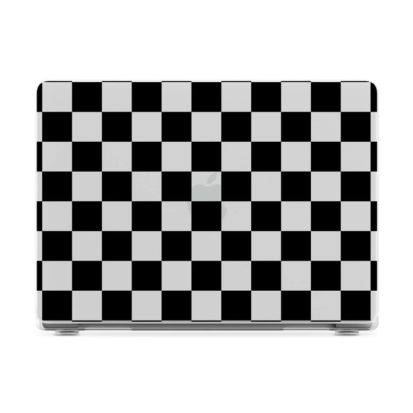 Fit Check | Black & Brown Checkerboard Laptop Shell - 13.6" MacBook Air