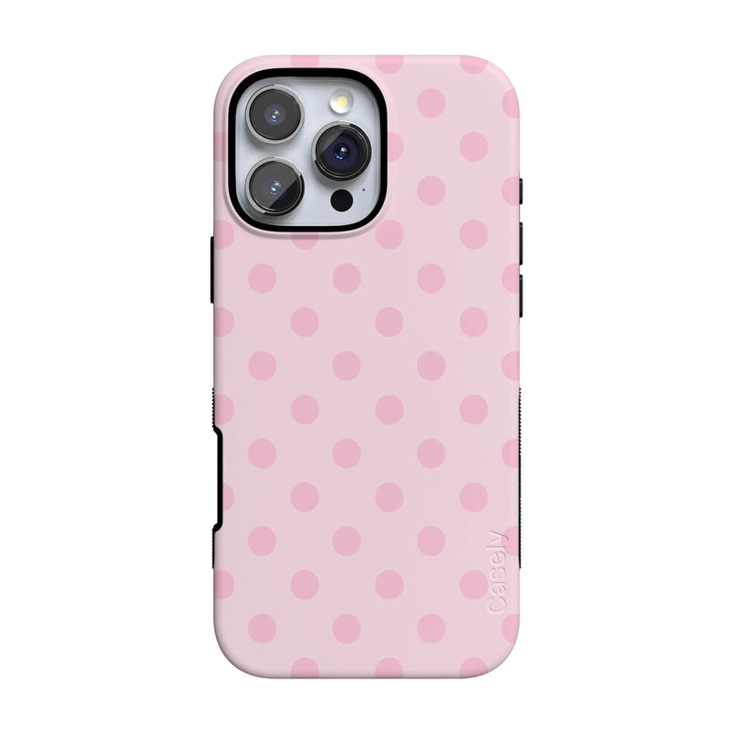 Spotted in SoHo | Pink Polka Dot Case - iPhone 16 Pro