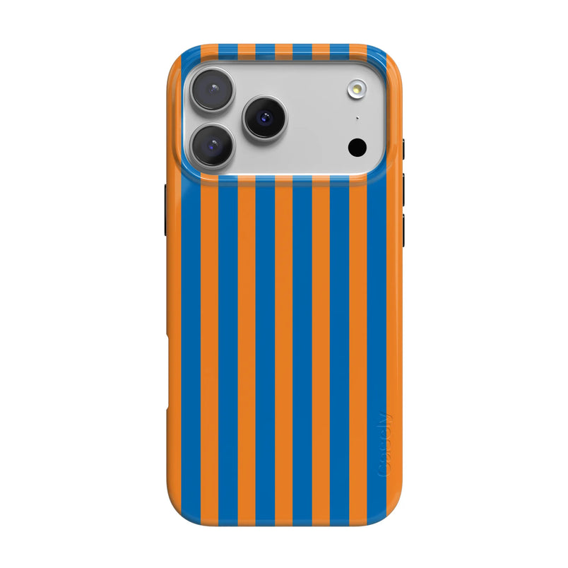 Go New York | Blue & Orange Stripes Case - iPhone 17 Pro
