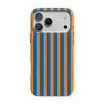 Go New York | Blue & Orange Stripes Case - iPhone 17 Pro