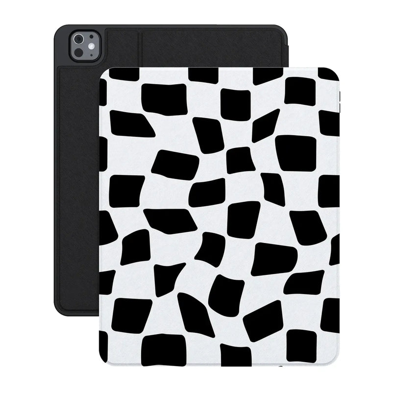 Funky Checkerboard | High Contrast Design iPad Case
