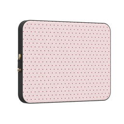 On the Dot | Blush Pink Polka Dot Laptop Case