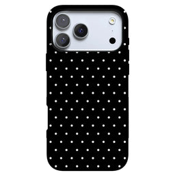 On the Dot | White Polka Dot Case