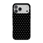 On the Dot | Black Polka Dot Case