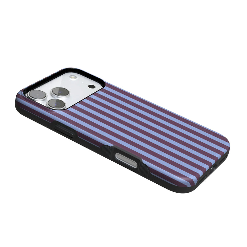 Perfect Stripes | Purple & Blue Stripes Case