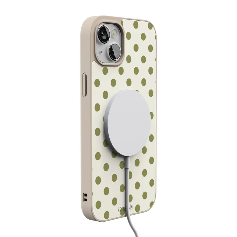 Spotted in SoHo | Green Polka Dot Case
