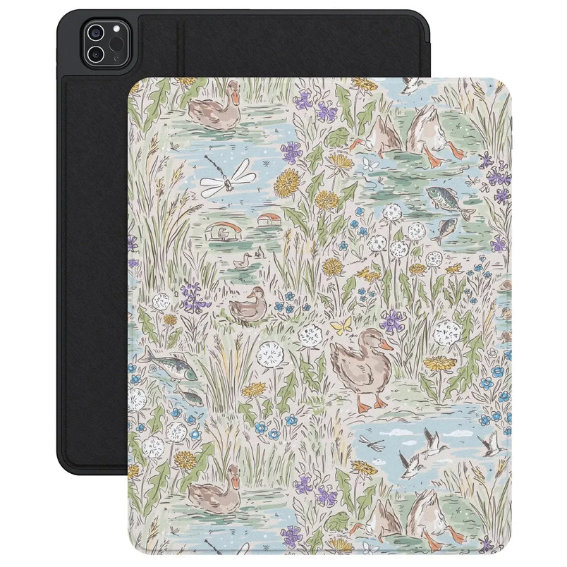 The Waddle Path | Duck Pond iPad Case