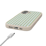 Pastel Picnic | Blue & Green Gingham Case