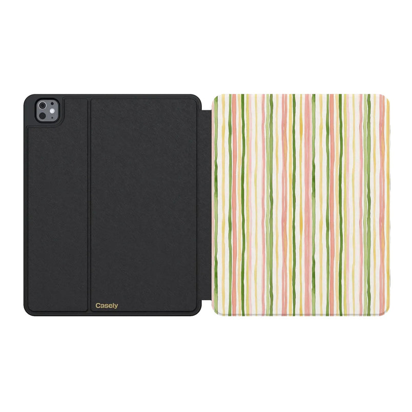 Sweet Stripes | Rainbow Pastel iPad Case