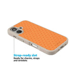 On the Dot | Orange Polka Dot Case