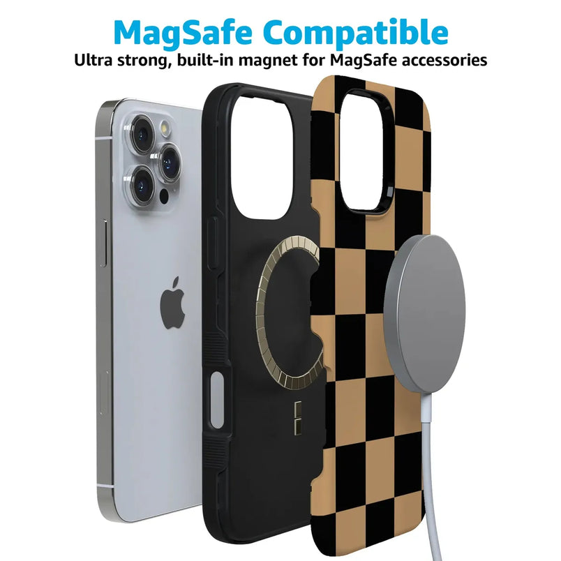 Fit Check | Black & Brown Checkerboard Case