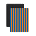 Go New York | Blue & Orange Stripes iPad Case - iPad 10.2" (7/8/9th Gen)