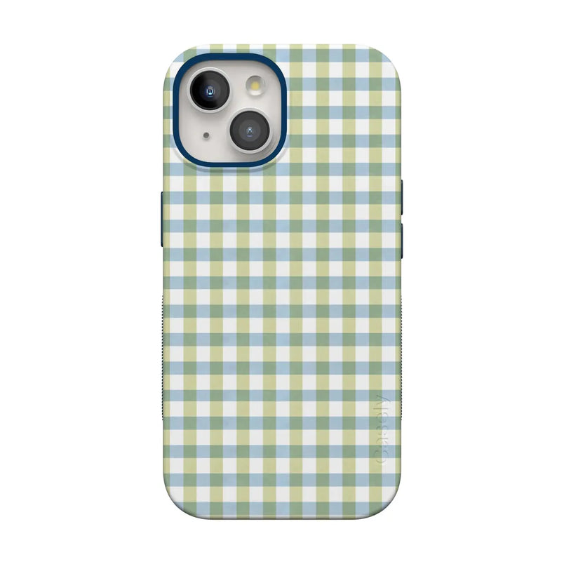 Pastel Picnic | Blue & Green Gingham Case