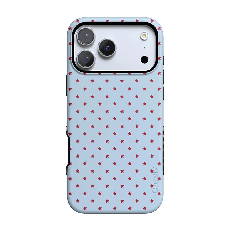 Tiny Stars | Red & Blue Case - iPhone 17 Pro