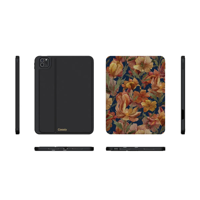 Fallen Gold | Antique Floral iPad Case
