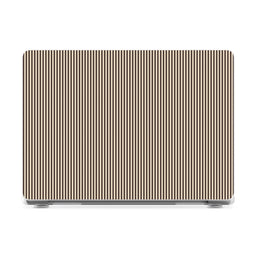Stripes and the City | S'more Pinstripe Laptop Shell