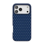 On the Dot | Navy Polka Dot Case