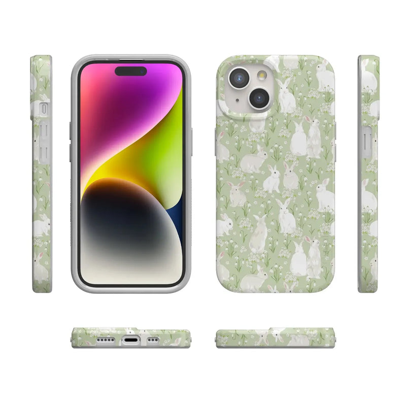 Hop to it | Green Bunny Case
