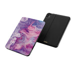 Tie Dying Over You | Purple Marble iPad Case