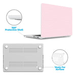 On the Dot | Pink & White Polka Dot Laptop Shell