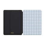 Pastel Picnic | Blue Gingham iPad Case