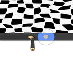 Funky Checkerboard | High Contrast Design Laptop Case