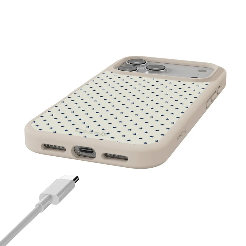 Tiny Stars | Blue & White Case