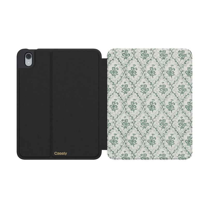 Sage Tapestry | Floral Vines iPad Case