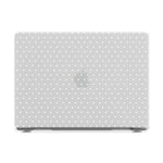 On the Dot | White Polka Dot Laptop Shell - 15" MacBook Air