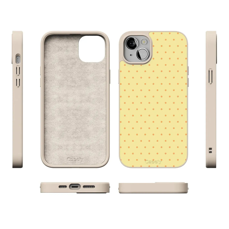 On the Dot | Yellow Polka Dot Case