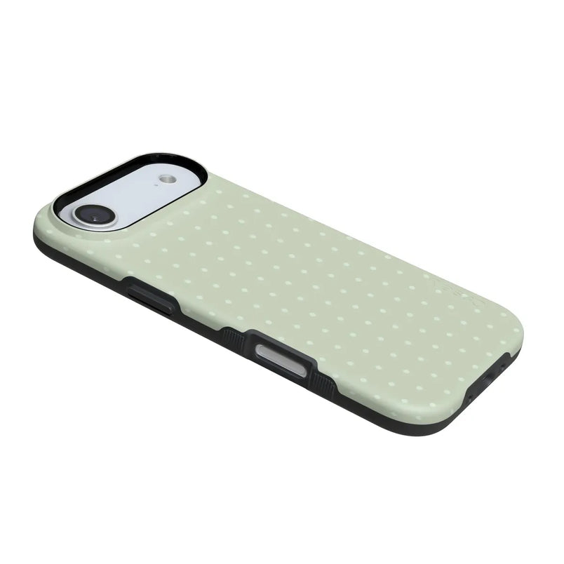 On the Dot | Green Polka Dot Case