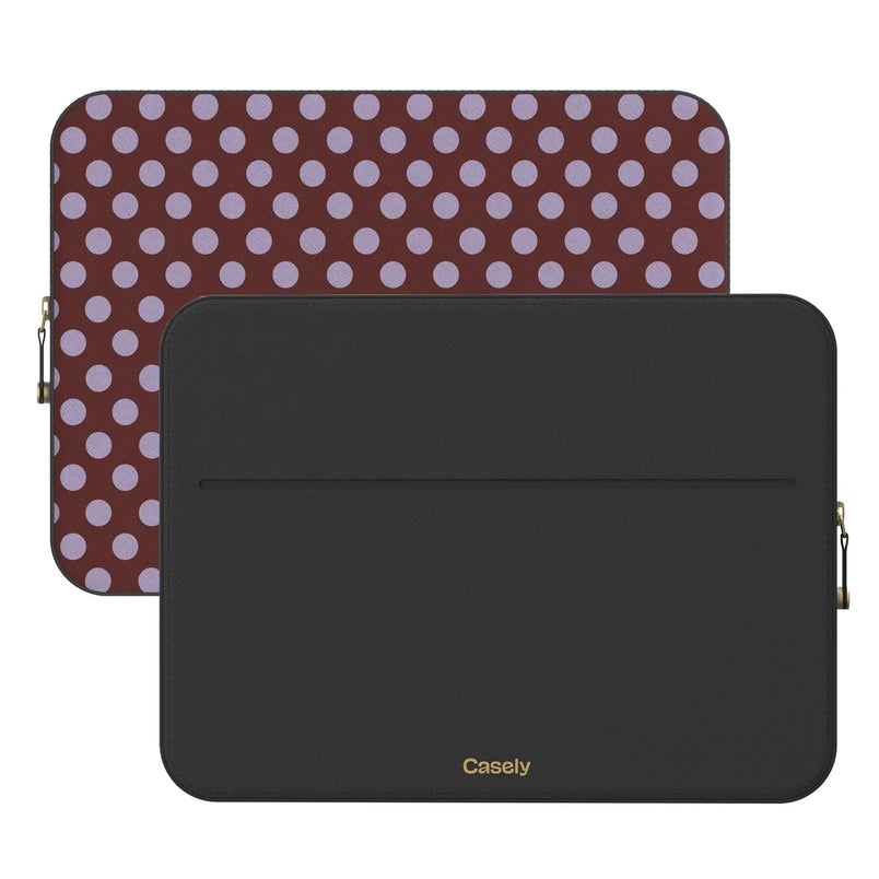 Spotted in SoHo | Polka Dot Laptop Case