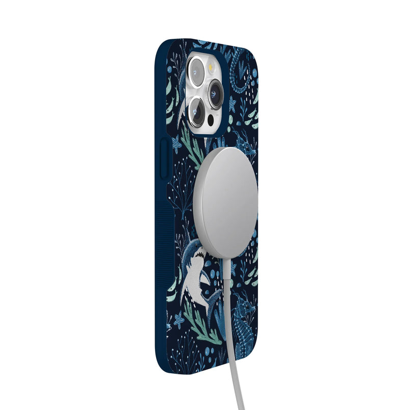 Midnight Reef | Shark Print Case